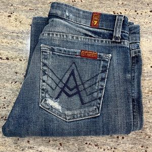 7 For All Mankind “A Pocket” Flare jeans